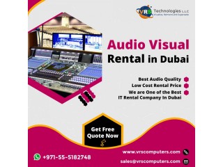Advanced AV Equipment Rental in Dubai