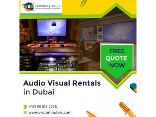 Advanced AV Equipment Rental in Dubai
