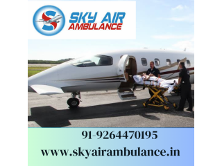 Offered Quality Care Air Ambulance from Aurangabad by Sky Air