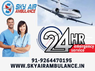 Well Equipped with Medical Services from Brahmpur by Sky Air Ambulance