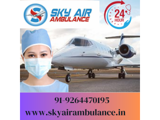 Quickly Transport a Sick Person from Coimbatore by Sky Air Ambulance