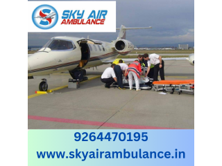 Sky Air Ambulance from Raipur to Delhi | Best Medical Professionals
