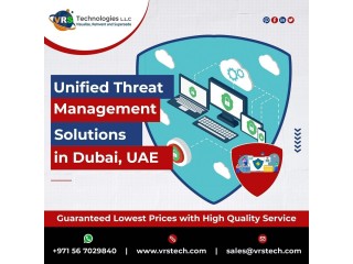 Future Proof Security UTM Solutions in Dubai
