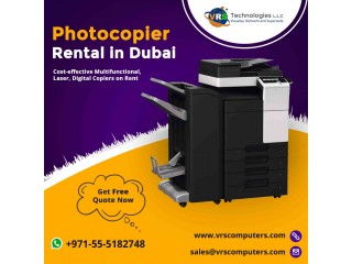 Use Photocopier Rental Services in Dubai to Get a Head Start