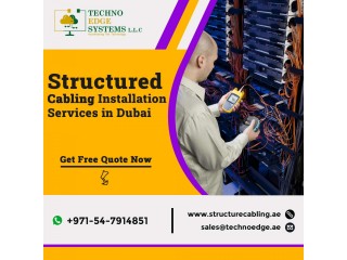 Quality Structured Cabling Installation Services in Dubai