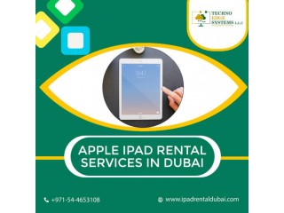 Latest iPad Hire Providing Company in Dubai