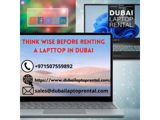 Popular Laptop renting companies in Dubai