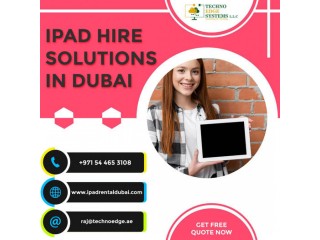 Professional iPad Hire Services in Dubai