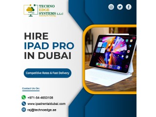 Hire Advanced iPads in Dubai for Trade Shows