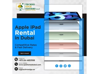 Reliable iPad Rental Services in Dubai