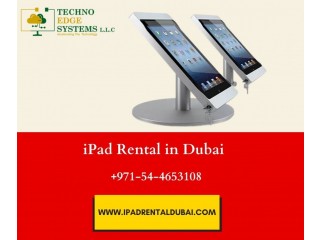 Flexible iPad Rental Services in Dubai