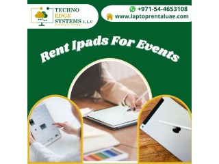 Rent iPads for Events in Dubai for Defining Success Stories