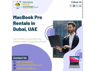 Reasons for Selecting MacBook Rental Dubai?