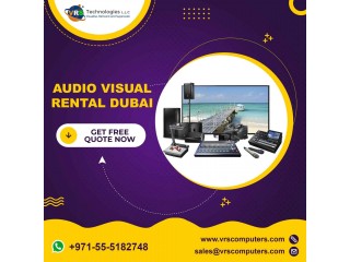 Reasons to Choose AV Rentals for your Events in Dubai