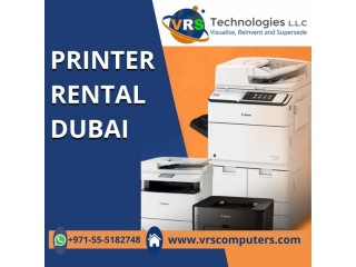 Why Should You Hire Printer Rental Services in Dubai?