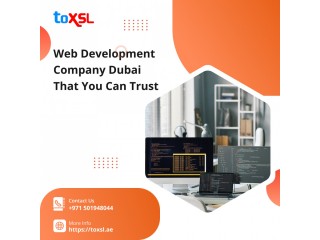 Top-notch Web Development Company in Dubai | ToXSL Technologies