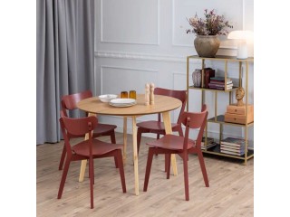 Celeste Dining Table With Round Tap