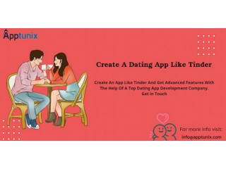 Create a similar application like Tinder.