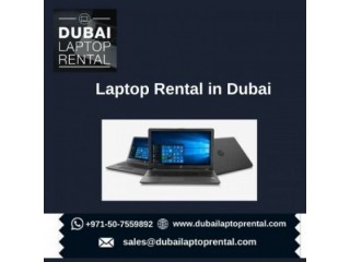 Business Laptop Rental Services in Dubai