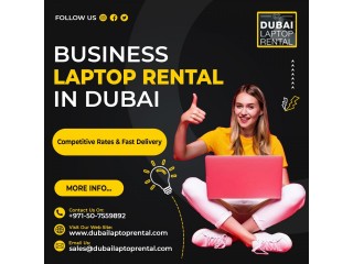 Laptop Rental for Businesses in Dubai UAE