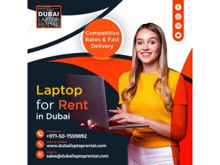 Laptop rental services in Dubai provided by professionals