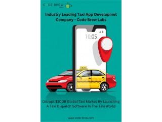Marvelous Taxi App Development Company - Code Brew Labs