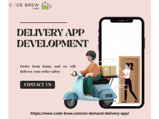 No.1 Delivery App Development Company | Code Brew Labs
