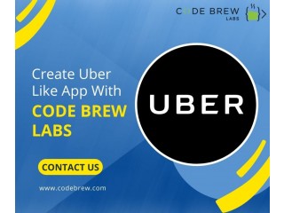 Create Uber Like App With The No.1 Uber Like App Development Company, Code Brew Labs