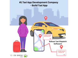 #1 Taxi App Development Solutions - Code Brew Labs