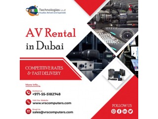 How AV Rental Dubai Make Your Business Event A Success?