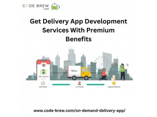 Get Delivery App Builder Services | Code Brew Labs