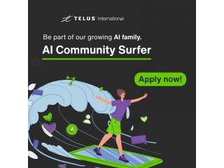 Work From Home || AI Community Surfer - Russian Speakers