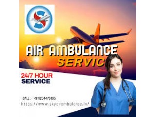 Best Air Ambulance from Varanasi to Delhi - Sky Air Ambulance