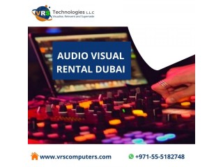 What Includes in VRS Technologies Audio Visual Rental in Dubai?