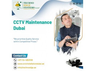 Complete Range of CCTV Maintenance in Dubai.