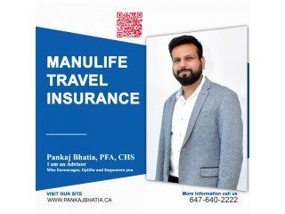 Secure Your Journey with Manulife Travel Insurance!