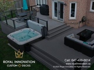 Elevate Your Outdoor Living Space with Expert Deck Builder-Royal Innovation