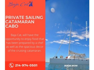Private sailing catamaran Cabo