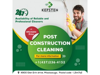 Best Post Construction Cleaners in Brampton - Kepsten Cleaning Services