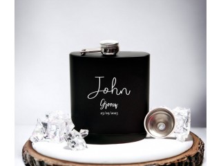 SGLaser Personalized Hip Flasks: Your Signature Sip of Style