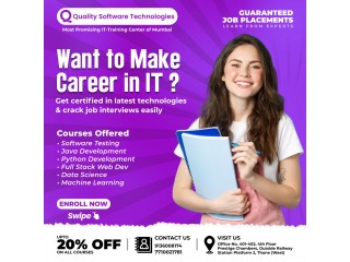 Best Software Testing Course in Thane - Kalyan @ Quality Software Technologies