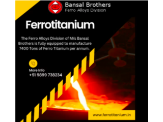 Ferro titanium manufacturers and Suppliers in India