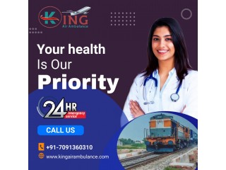 King Train Ambulance Service in Siliguri with Emergency Medical Assistance