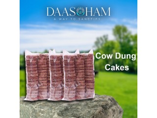 Cow Dung Cakes Used For