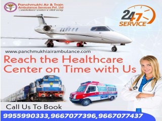 Use Fastest and Safest Train Ambulance in Patna by Panchmukhi
