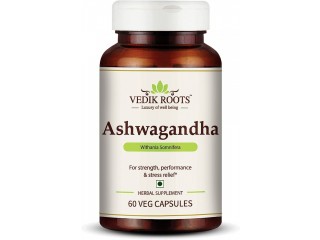 Ashwagandha Capsules: Natural Supplement for Strength