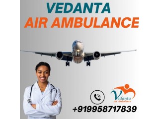 Book Vedanta Air Ambulance from Patna with Essential Medical Features