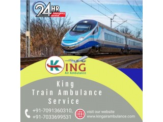 King Train Ambulance in Guwahati with Well-Expert and Specialized Medical Team