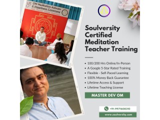 Soulversity Certified Meditation Teacher Training/Retreat