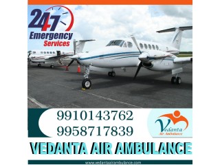 Choose Air Ambulance Service in Purnia by Vedanta with Any Critical Conditions